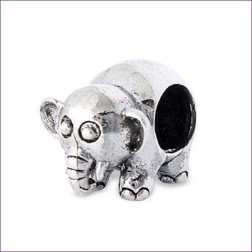 Elephant Charm - Fashion Silver London - elephant charm Pandora style - Elephant Silver Charm - silver charm bracelet