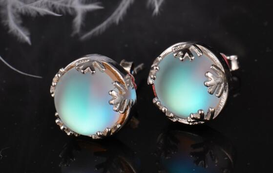 Moonlight Silver Earrings Studs - Fashion Silver London - Moonlight earrings - Moonlight Silver Earrings Studs - New