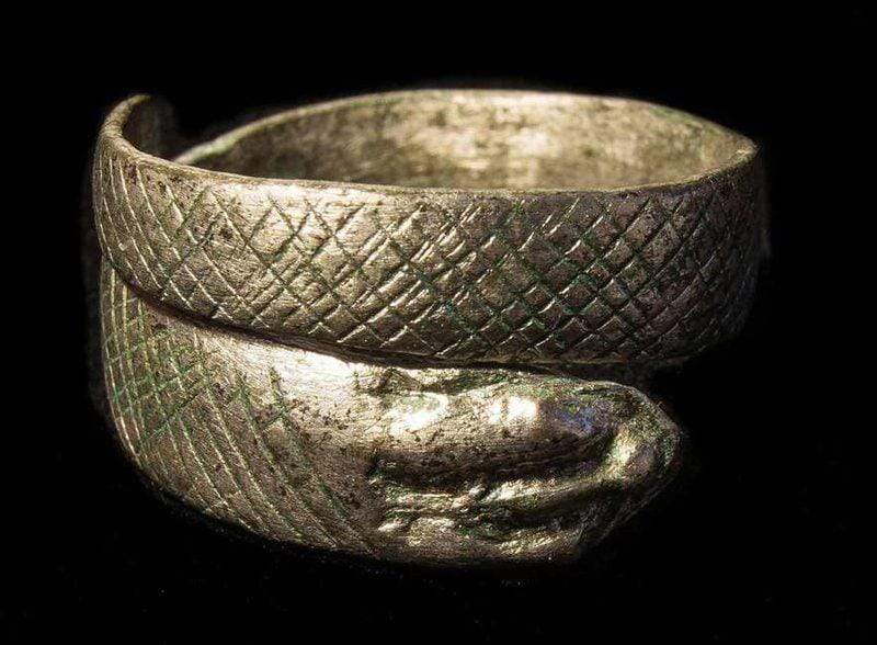 Found: A Silver Snake Ring Dating Back to Roman Britain - Fashion Silver Jewelry London