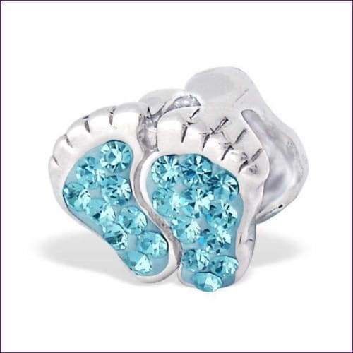 Sterling Silver Charm Bracelet - Fashion Silver London - Dakota Boot Charm - Dakota Charms Feet - silver charm bracelet
