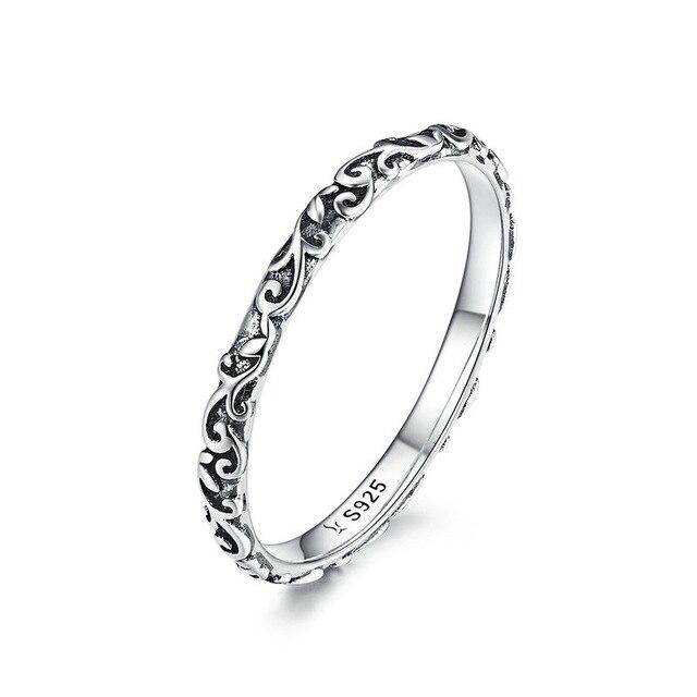 Engraved Silver Ring - Fashion Silver London - Engraved Silver Ring - silver ring - Sterling Silver Fashion Rings