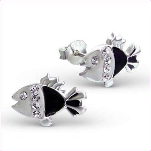 Fish Earrings - Fashion Silver London - Children earrings - Fish earrings -