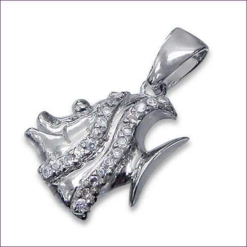 Silver Articulated Fish Pendant - Fashion Silver London - Silver Articulated Fish Pendant - Silver pendant -