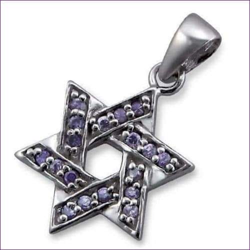 Star of David Pendant - Fashion Silver London - Silver pendant - Star of David silver pendant -