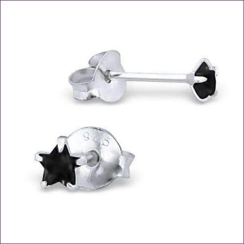 Silver Star Earrings - Fashion Silver London - Silver earrings - Silver Star Earrings - star silver earrings