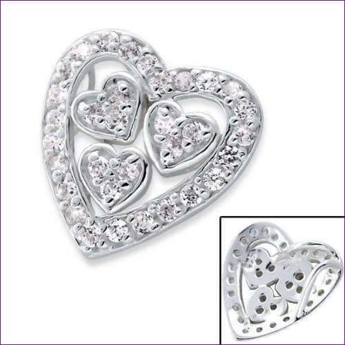 Sterling Silver Heart Pendant - Fashion Silver London - Silver pendant - Sterling Silver Heart Pendant -