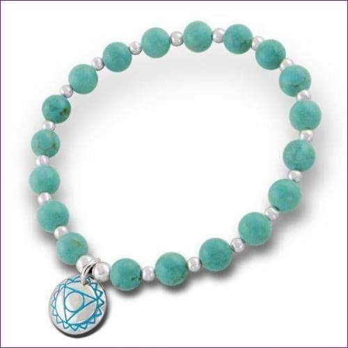 Turquoise Silver Bracelet - Fashion Silver London - Pearl Bracelet - Pearl silver bracelet - Turquoise Silver Bracelet