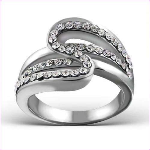 Wave Fashion Ring - Fashion Silver London - fashion ring - Stainless Steel Ring -